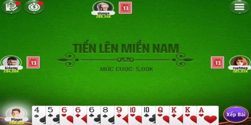 Quy định về bộ bài trong game tiến lên 